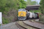 CSX Freight Train in Washington Park IL